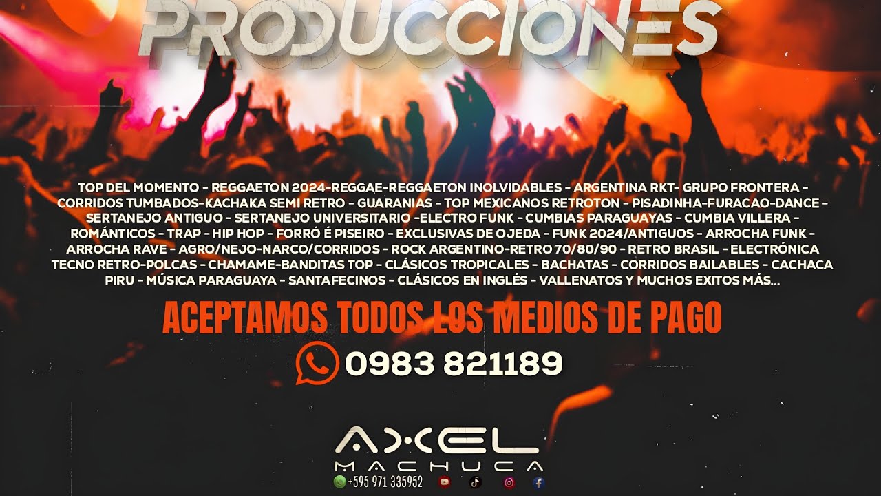 ⚠️SET-REGGAETON TOP⚠️CD-DC PRODUCCIONES @dc_producciones69 DJ AXEL MACHUCA
