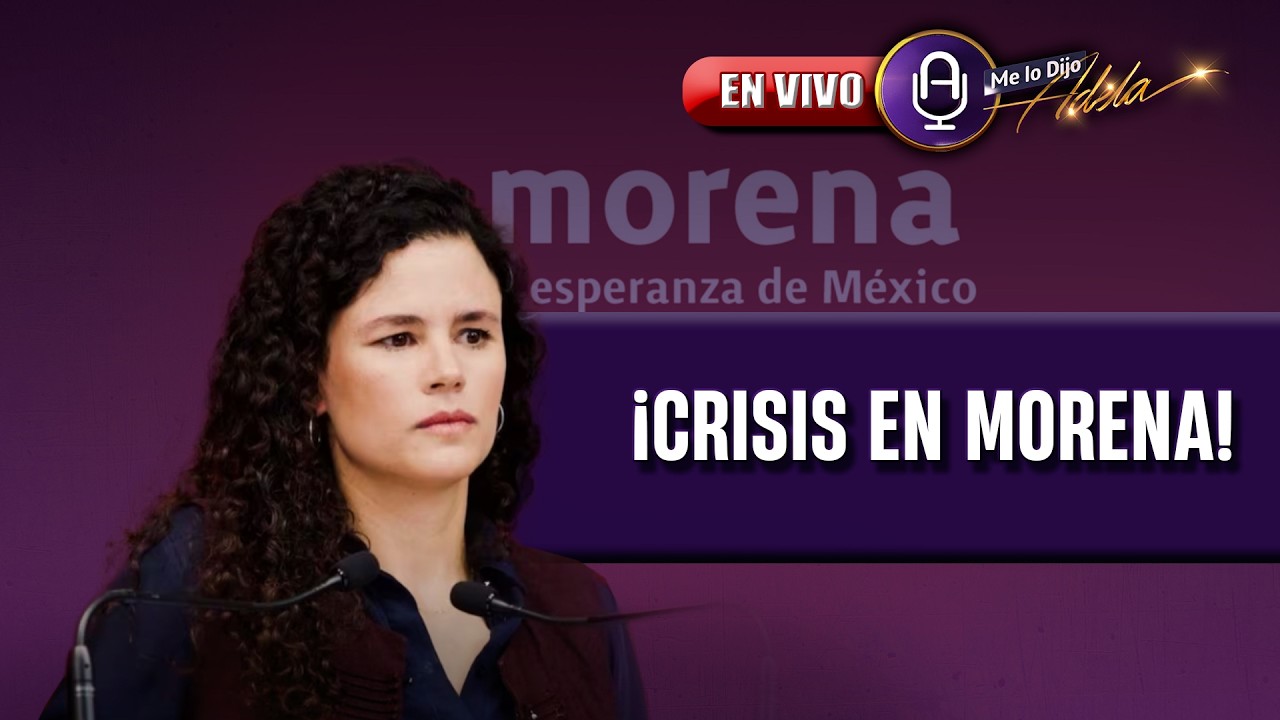 MORENA se rompe: la salida de Luisa Mar&iacute;a que nadie quiere confirmar | Prog. 16/04 MLDA