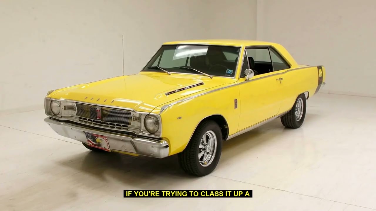1967 Dodge Dart: Muscle Car? More Like Muscle Flop with Pathetic Slant-6 Power!