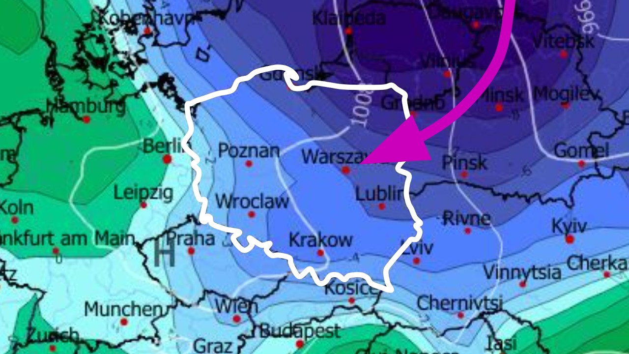 ❄️ Ochłodzenie. Kr&oacute;tki powr&oacute;t zimy pod koniec marca?