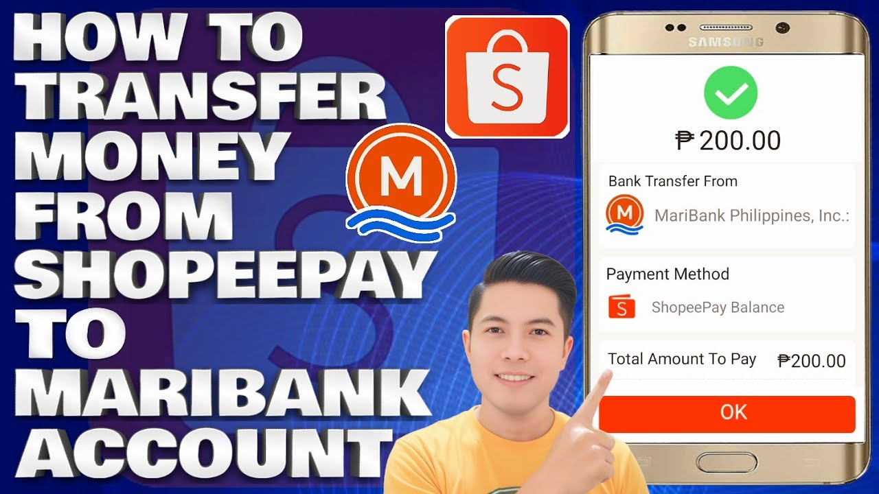 How To Transfer Money From ShopeePay Balance To MariBank Account