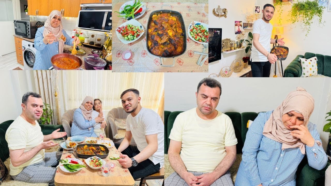 حكينا على وضع بنت بكري😭//وماما طبخت لحمة شقف مع😋 بطاطا بالفرن// وتابعوناللاخير🥰