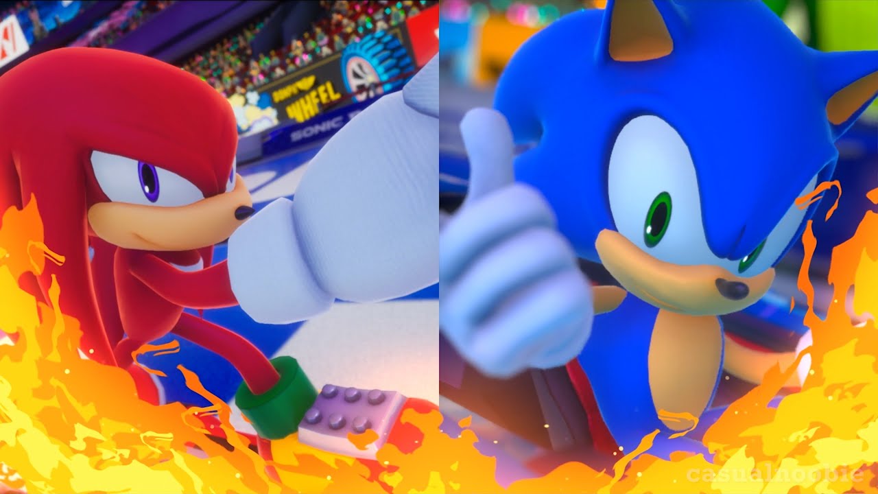 All Knuckles quotes vs Rivals - Sonic Racing CrossWorlds