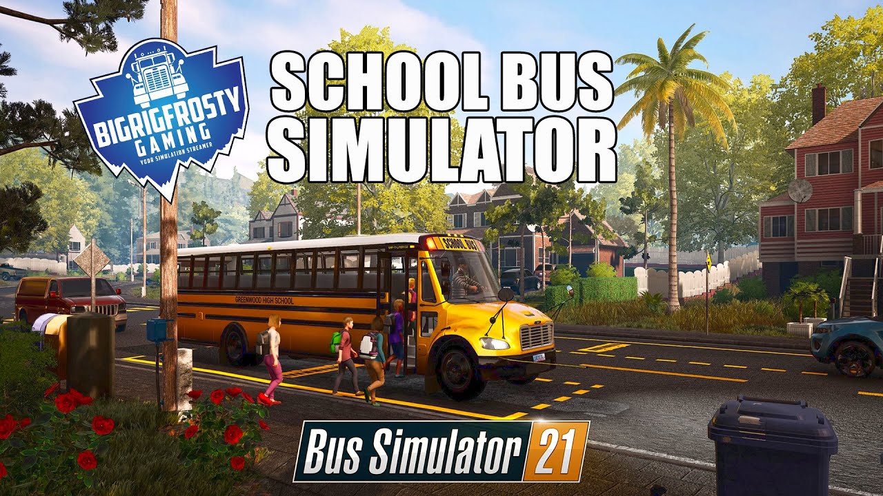 Professional School Bus Driver!  Watch Out! (Bus Simulator 21)