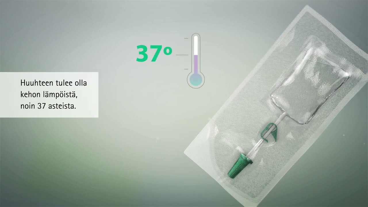Uro-Tainer® Suby G ja/tai Solutio R käyttöohje: ratkaisu tukkeutuville katetreille (Finnish)