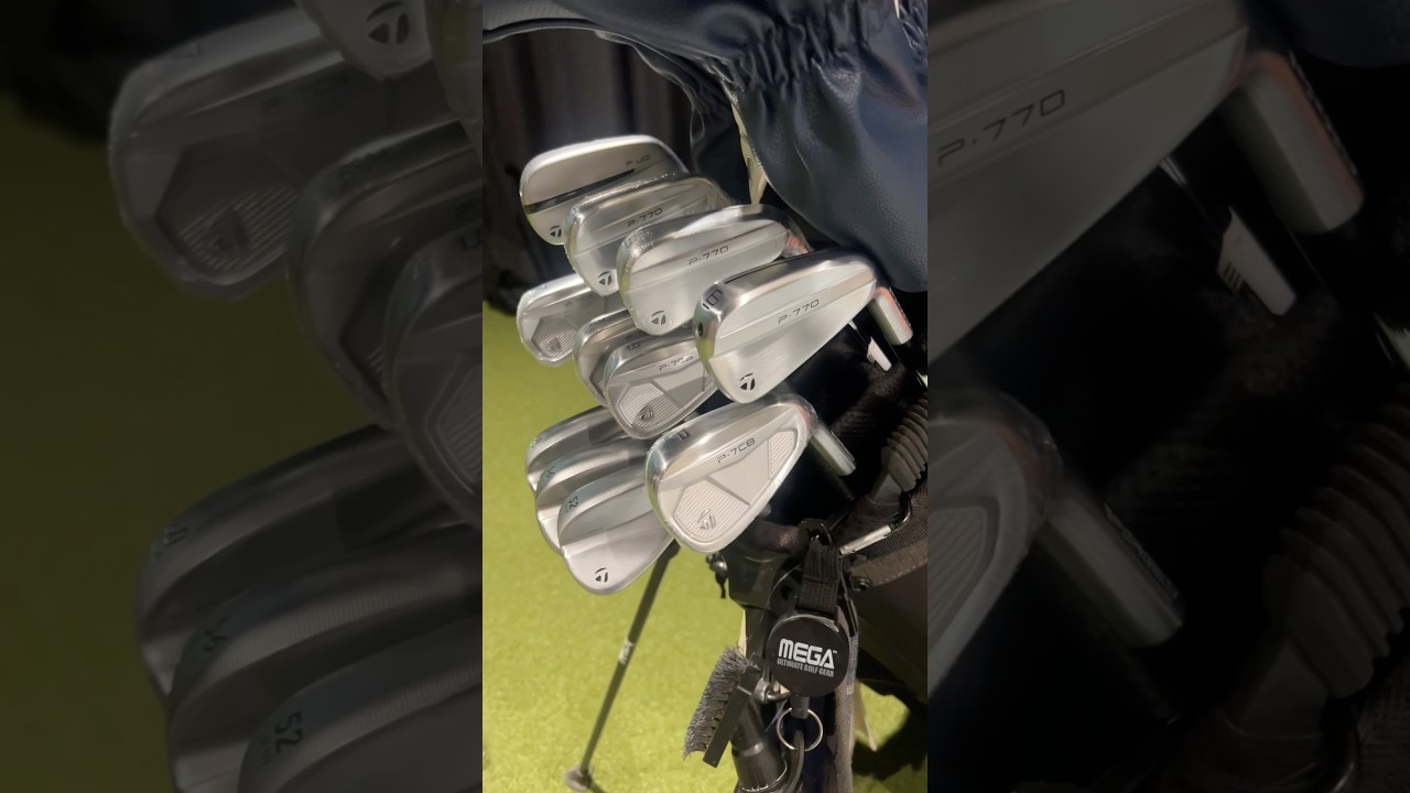 New #taylormade combo set! #p770 #p7cb #taylormadegolf #golf