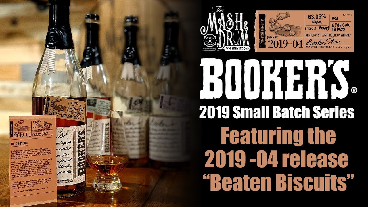 Bookers Bourbon Beaten Biscuits Batch 2019-04: The Mash & Drum EP86
