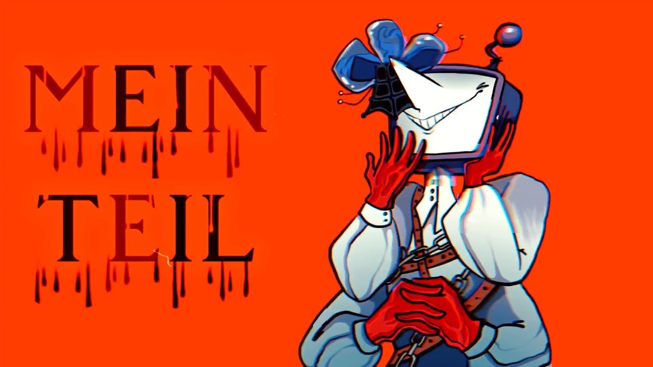 Deltarune Spamtenna SPAMCOFFIN AU animatic/amv “MEIN TEIL” 