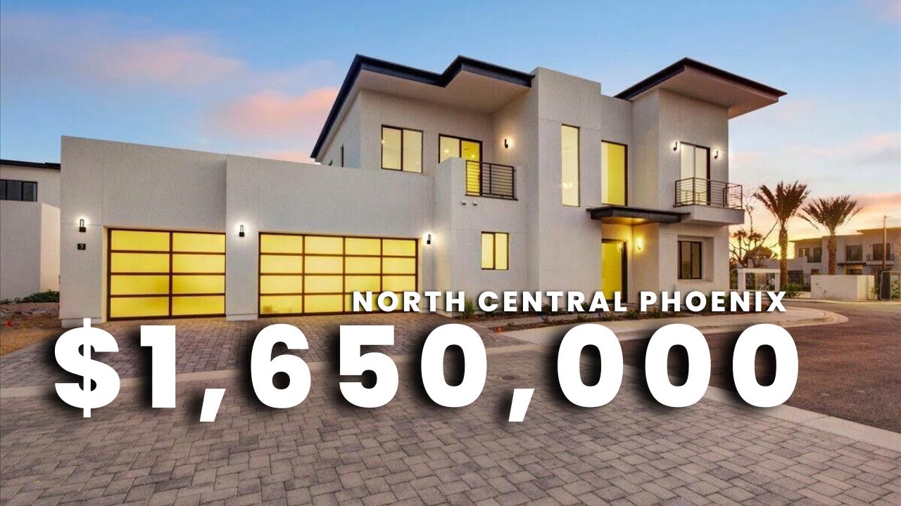 Tour a $1,650,000 Modern North Central Phoenix Home