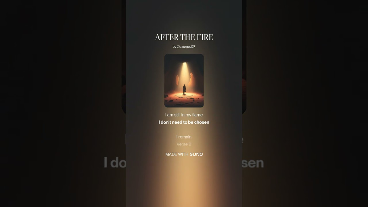 AFTER THE FIRE- #viral #music #musica #fyp #electronicmusic #alternative