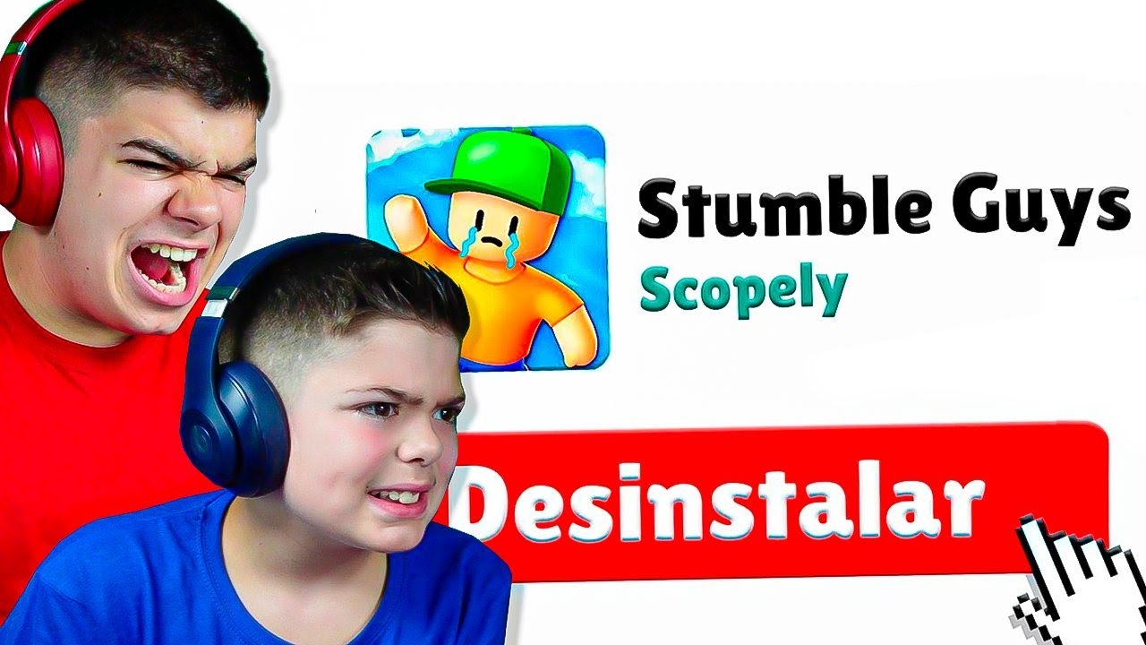 SI NOS CAEMOS DESINSTALAMOS EL STUMBLE GUYS!!!