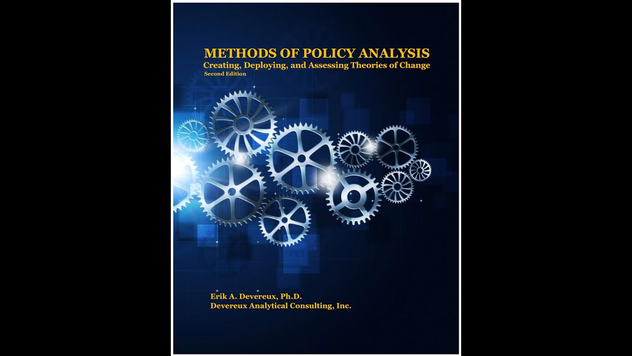 Methods of Policy Analysis Textbook - Chapter 6 intro