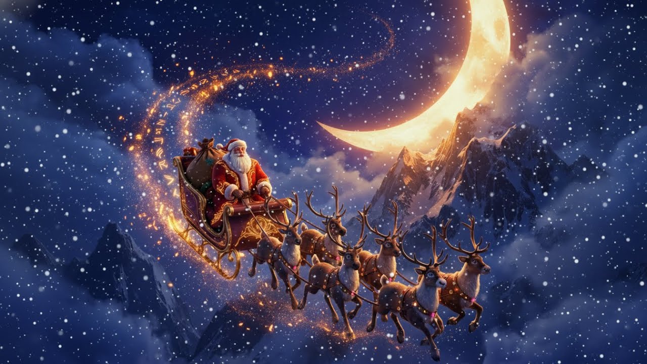 When Winter Holds You ✨ Angelic Christmas Ambient for Deep Calm & Healing