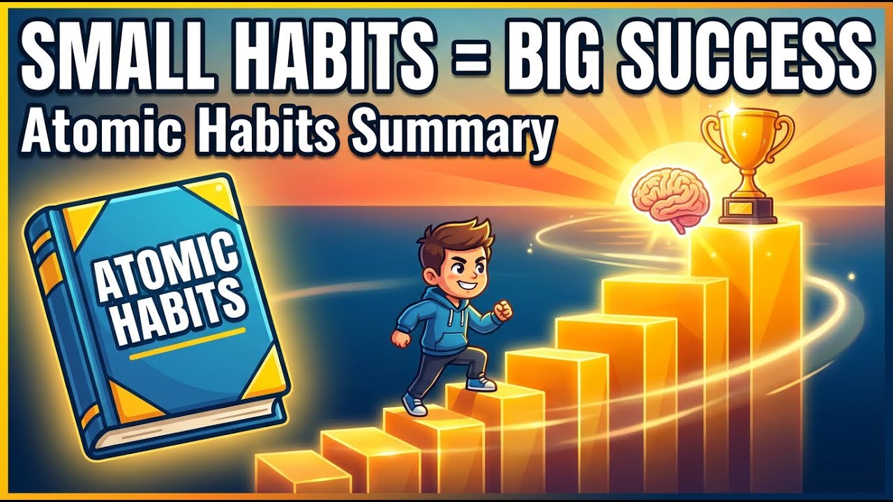 Atomic Habits Book Summary in English | Why You Fail at Habits - And How Atomic Habits Fixes It