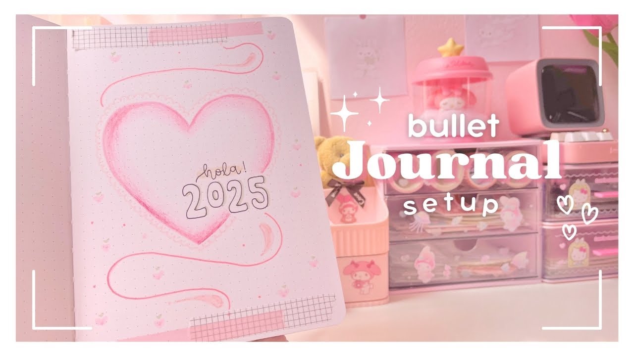 ⋆୨୧˚ Comenzando un nuevo Bullet Journal- 2025🌷