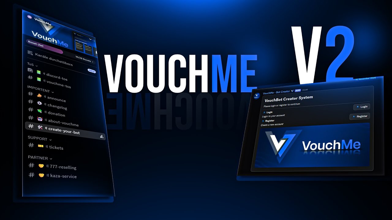VouchMe &ndash; Discord Vouch Bot V2