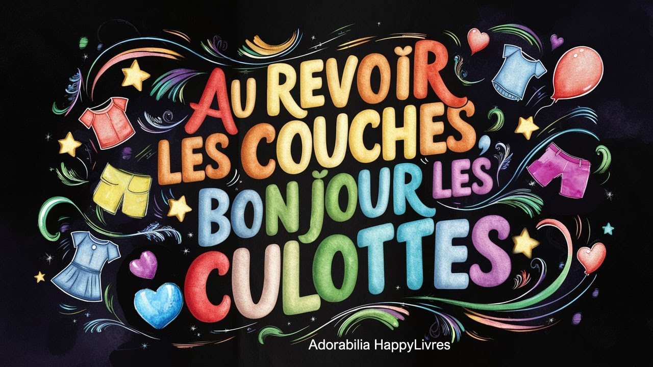 Au revoir les couches, bonjour les culottes !  L'apprentissage du pot, une aventure amusante