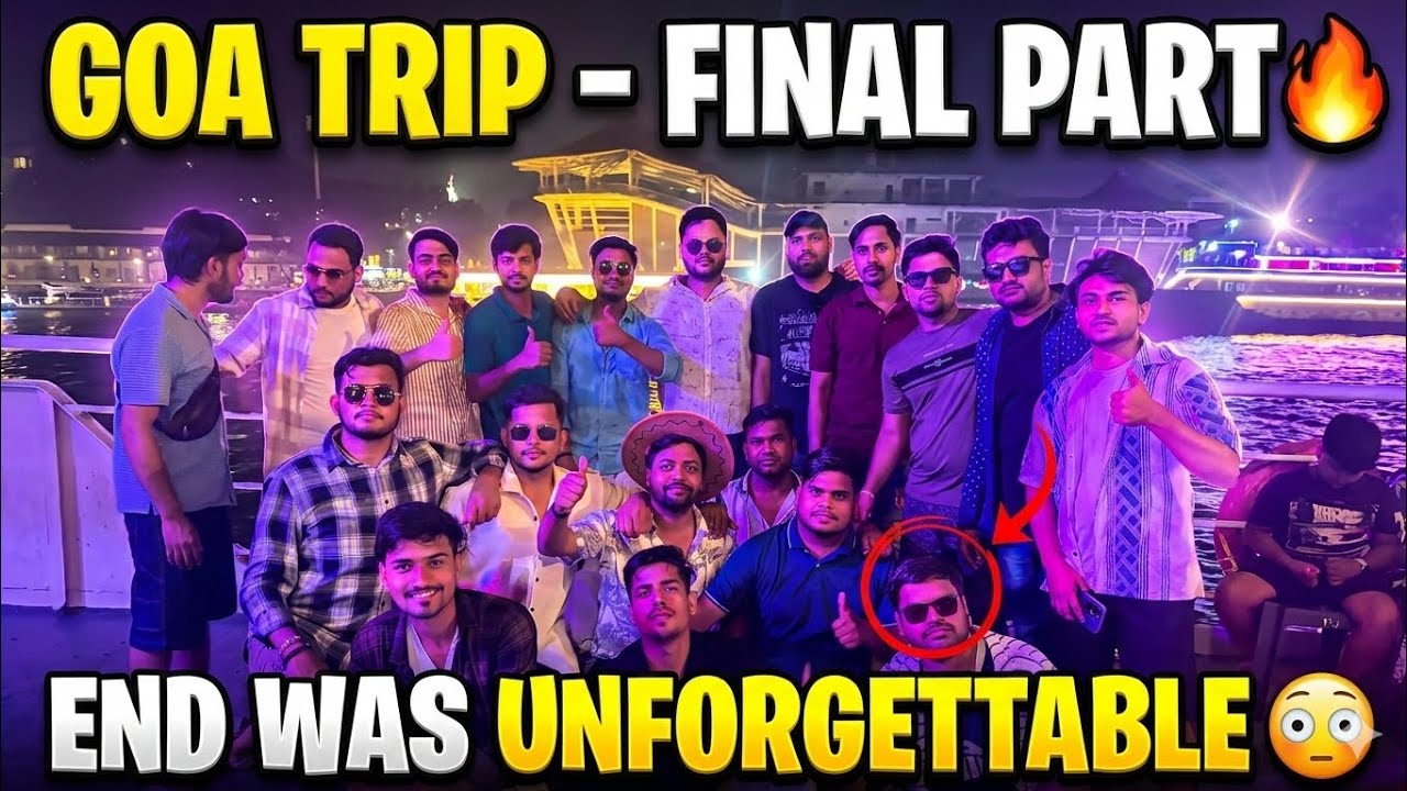 Last Night in Goa was PURE MADNESS! 🎉 (Unforgettable Ending) 😳