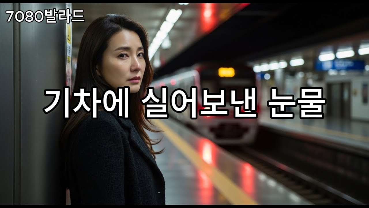 7080발라드 / 밤 기차에 실어 보낸 눈물 / 가슴 먹먹해 지는 사연과 노래
