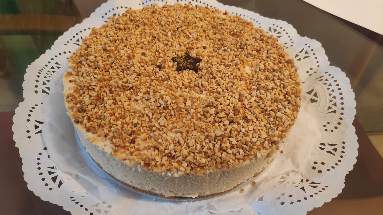 ✅Tarta de Mousse de Turrón Jijona 🤶⛄Receta de postre en  Navidad🌲🌲🥧