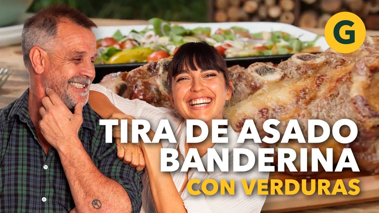 CLÁSICA TIRA de ASADO BANDERITA con SIDE de VERDURAS 🥬 por Felicitas Pizarro | El Gourmet