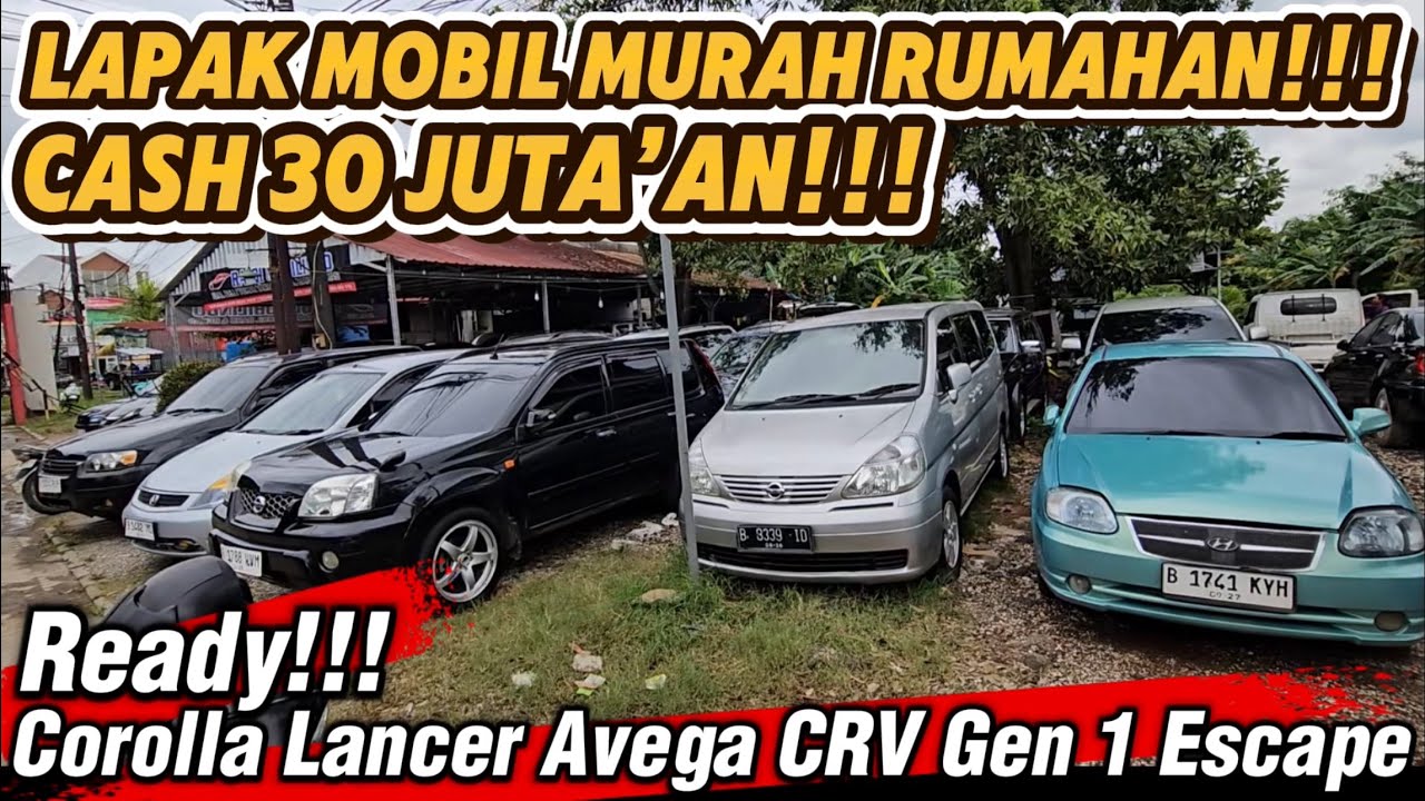 Lapak Mobil Bekas Murah Rumahan Pasar Kemis‼️Cuma 30 Juta’an Aja Mobil Rapih Siap Pakai‼️