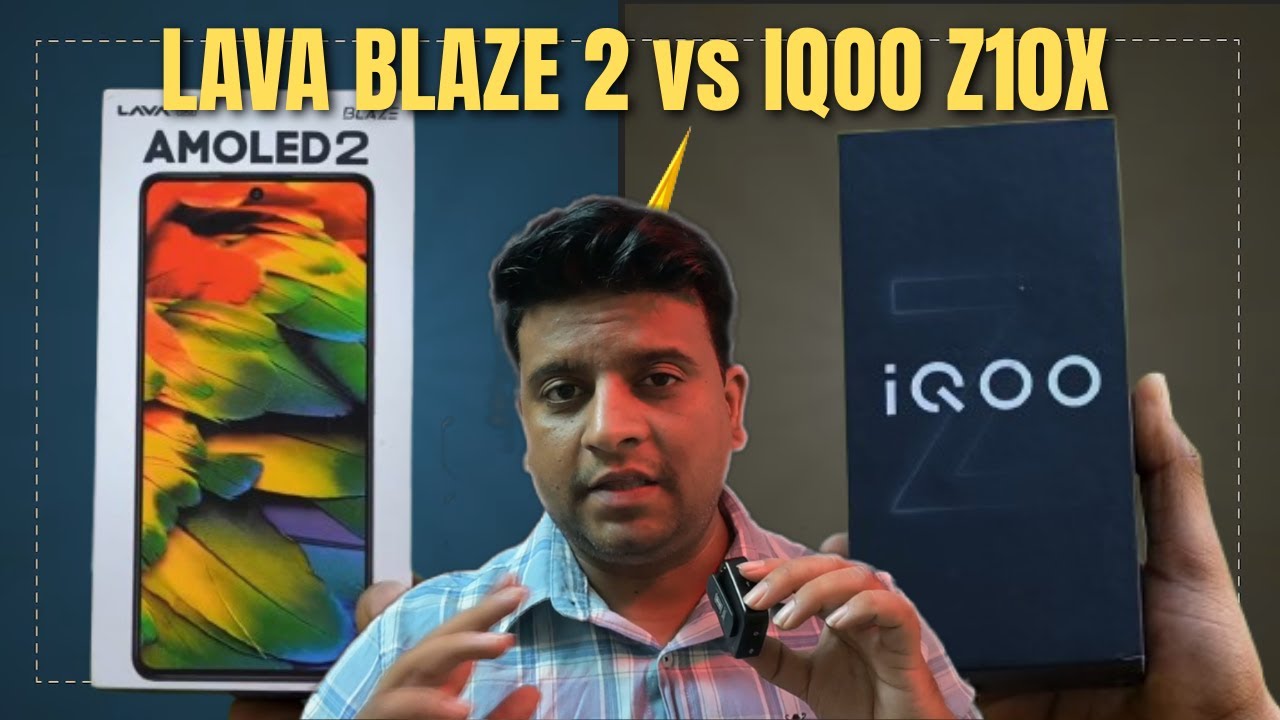 Before You Buy Lava Blaze AMOLED 2, Watch This! | iQOO Z10x vs Lava Blaze AMOLED 2 | Techify Geek |