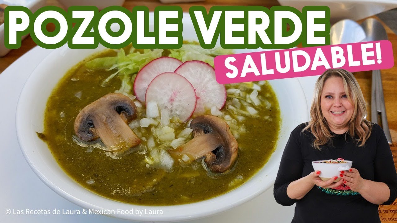 Cómo hacer Pozole Verde Saludable #comidassaludables #diabetes #colesterol