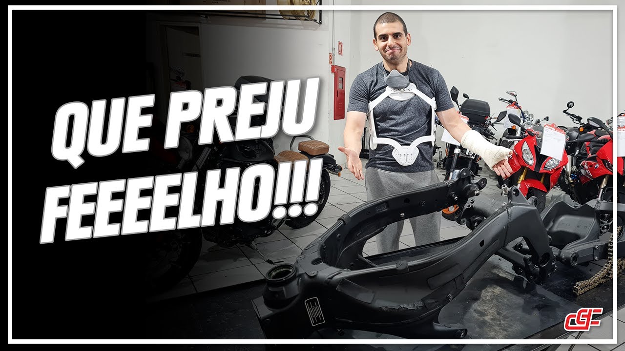 COMO FICOU MINHA MOTO DEPOIS DA QUEDA (NA RUA ERA PT) | MISSÃO ANASTÁCIA | Durvalcareca