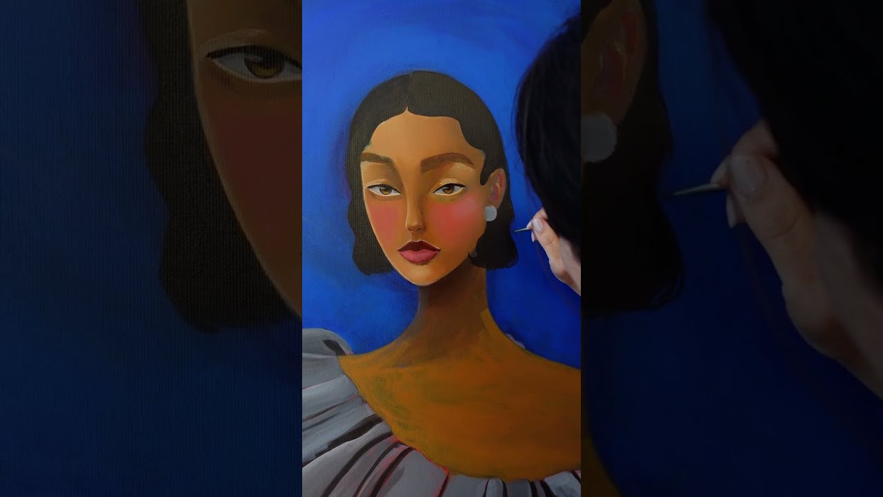 Face Painting Process 