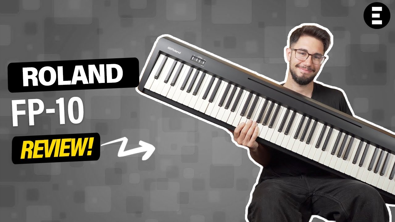 Roland FP-10 PIANO 96-Voz + 36 Sonidos + 32 Canciones | EGITANA.es