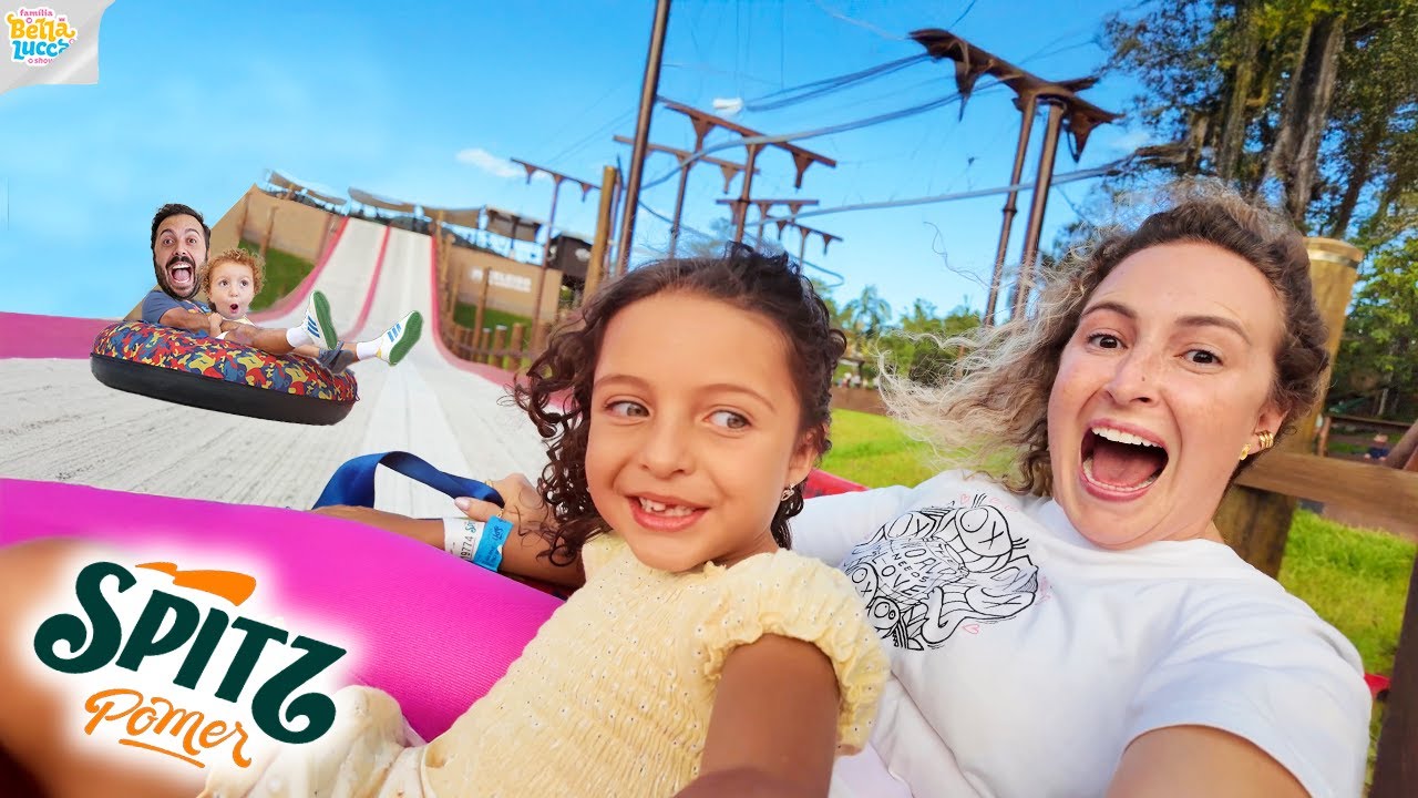 UM DIA INTEIRO NO NOVO PARQUE DE POMERODE - FAMÍLIA BELLA E LUCCA SHOW