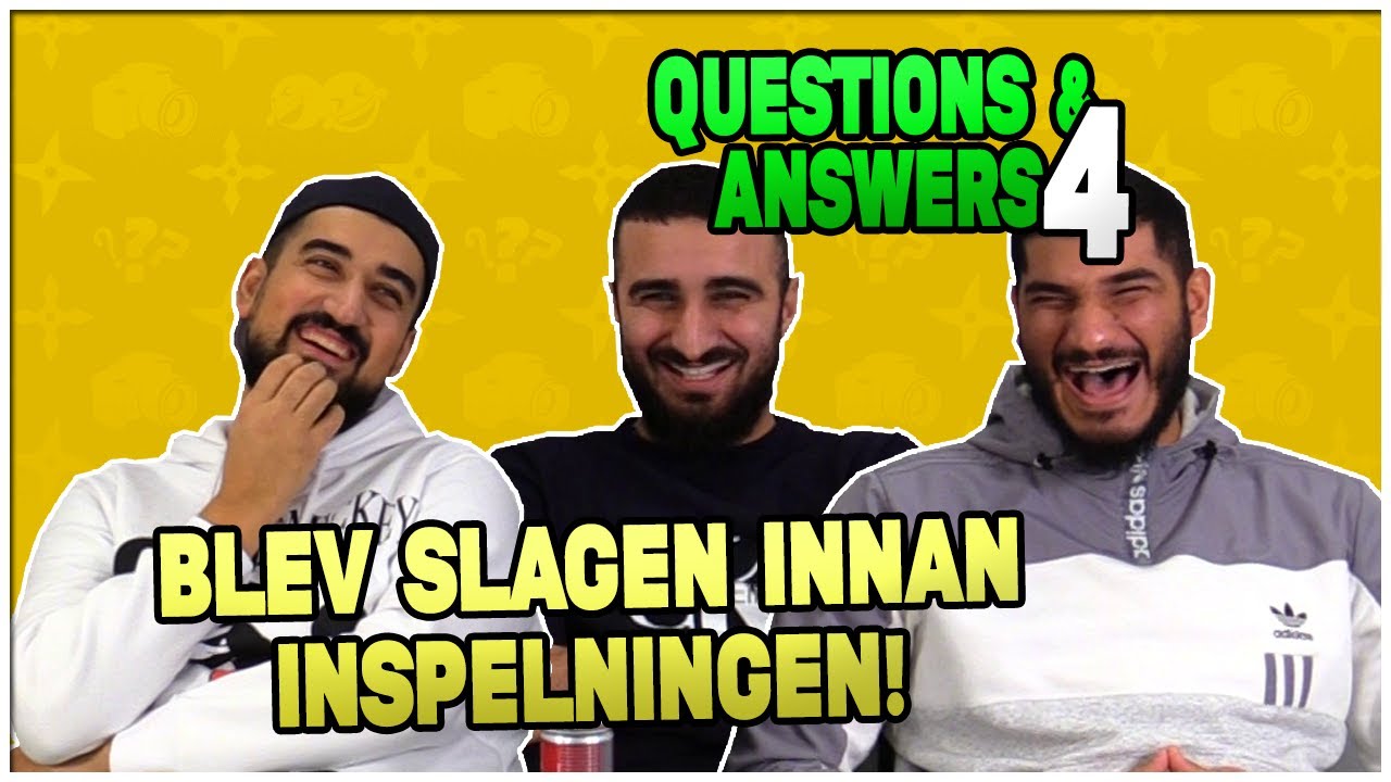 Jag BLEV SLAGEN INNAN inspelningen! *Q&A 4*