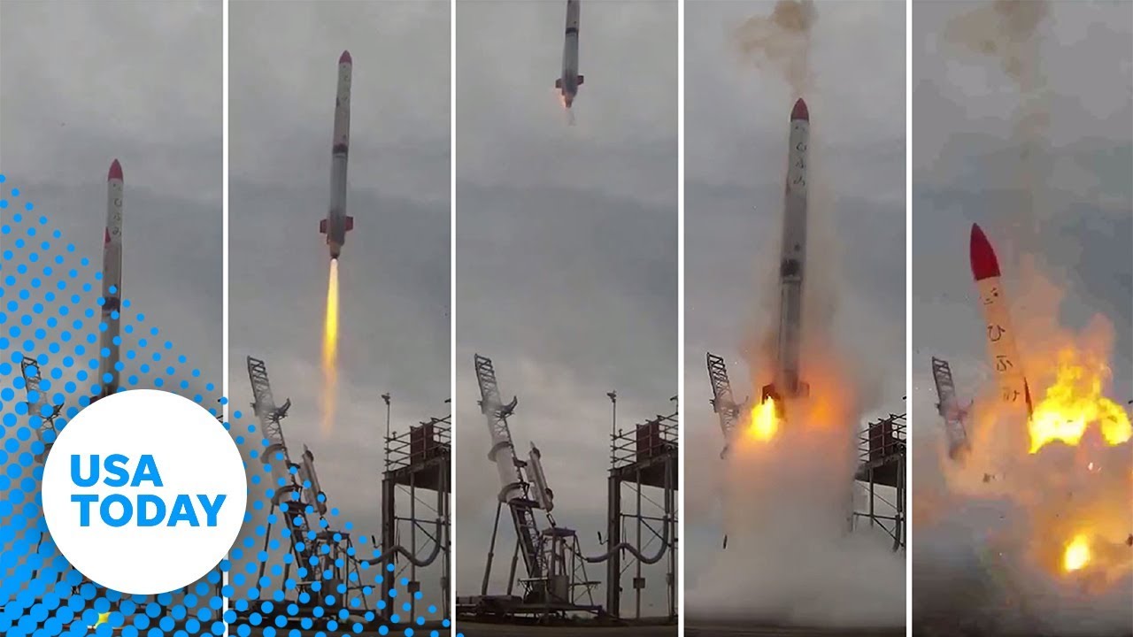 Japanese rocket crashes just six seconds after take-off