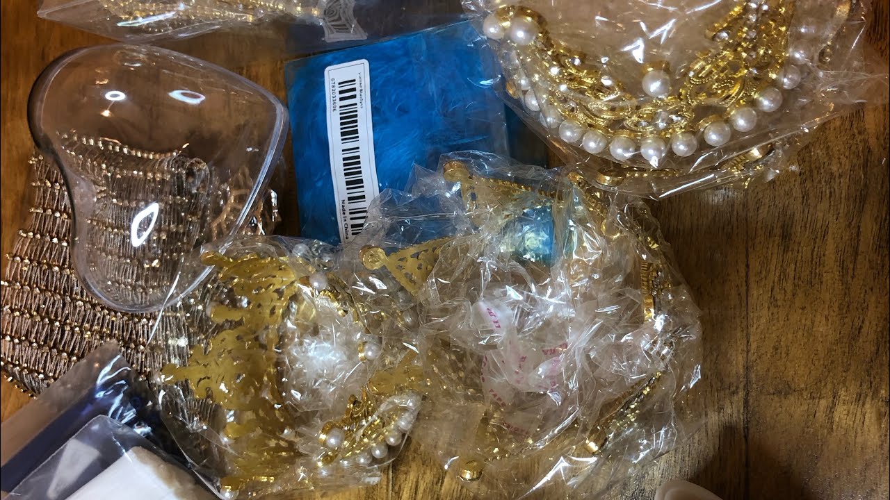 Compras de TEMU y AliExpress para manualidades de navidad