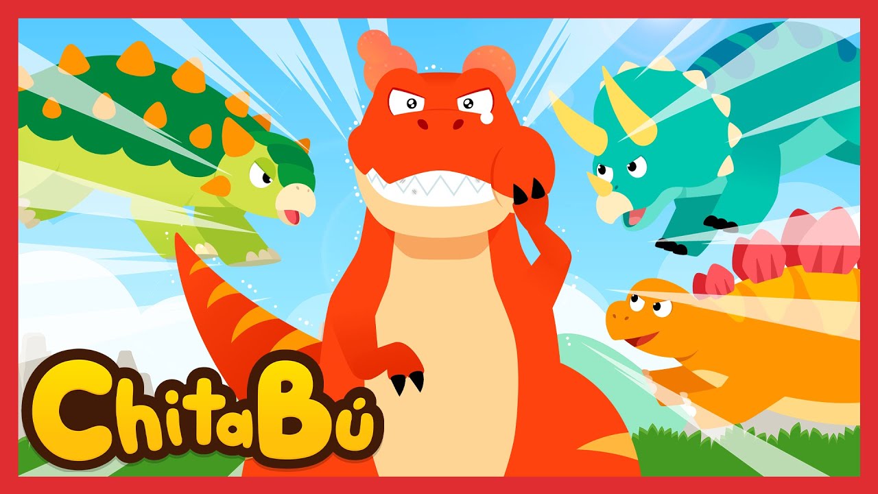 [NUEVA CANCIÓN 🥳] Somos Dinosaurios Herbívoros  | Canciones Infantiles |  #ChitaBú