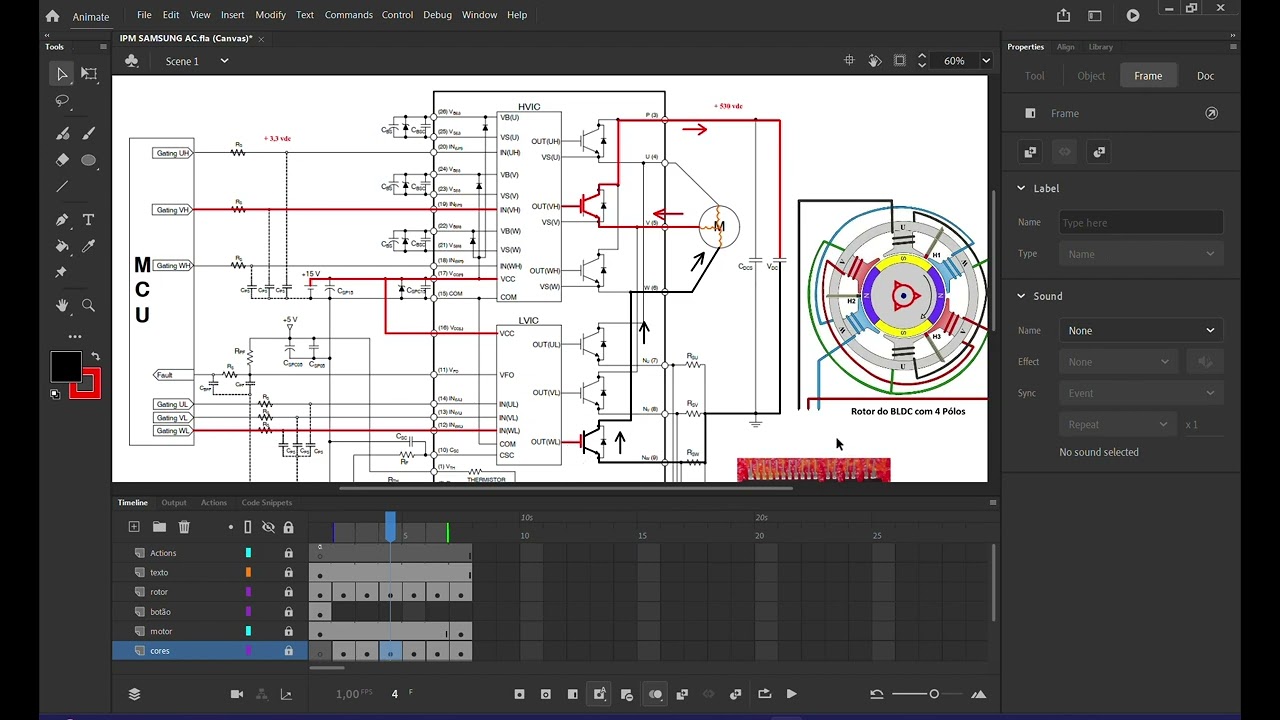 ANÁLISE DOS CIRCUITOS DE CONTROLO E POTÊNCIA DE UM IPM DE AR CONDICIONADO SAMSUNG - PRIMEIRA PARTE