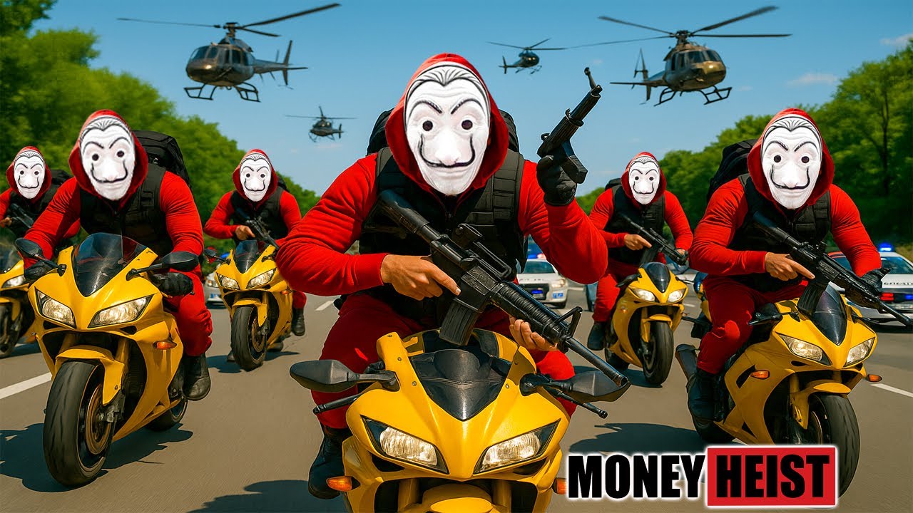 PARKOUR VS MONEY HEIST: Police raid hideout, capture father’s killer | Epic POV