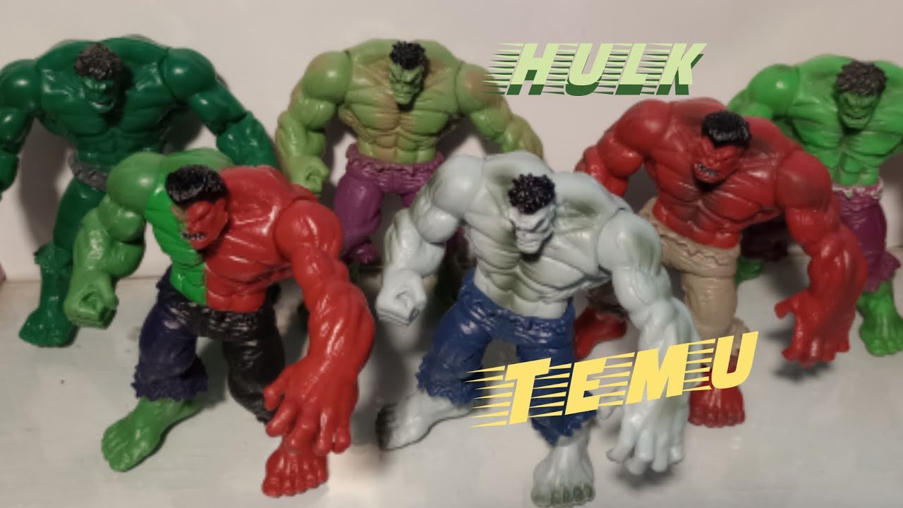Lote HULK de Temu, recomendados