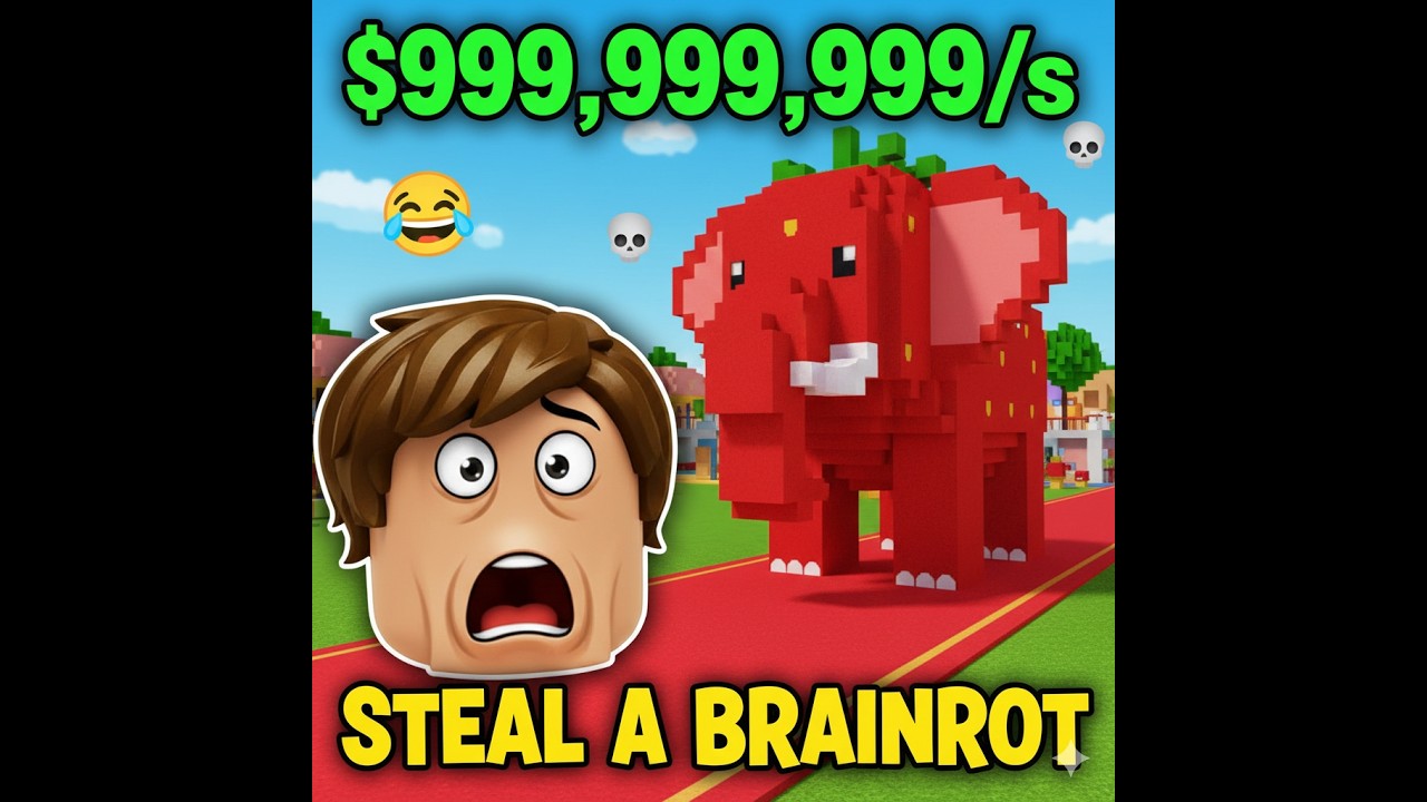 ADMIN ABUSE de la SAINT-VALENTIN 💘🤯 sur Steal a Brainrot (Roblox) #roblox #stealabrainrot #new #news