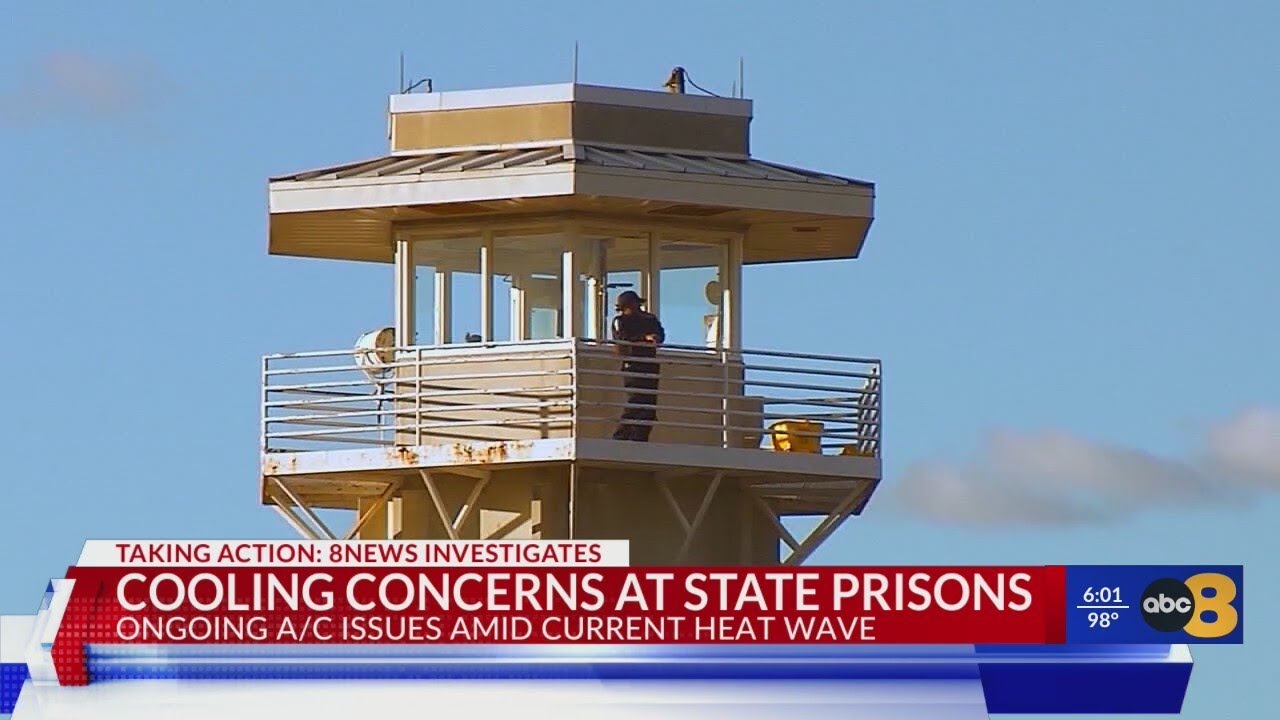 Prisoners 'nearly suffocate every night' as some VADOC facilities have no AC