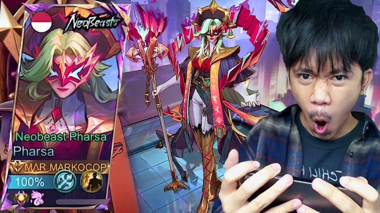 REVIEW SKIN NEOBEASTS PHARSA - Mobile legends