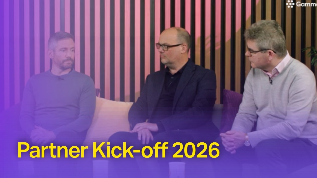 Gamma Business Partner Kick Off webinar 2026
