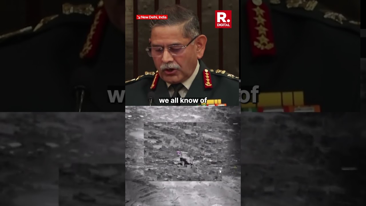 Army Chief Gen. Upendra Dwivedi Reveals How 9 Targets Were Hit in 22 Minutes | Operation Sindoor