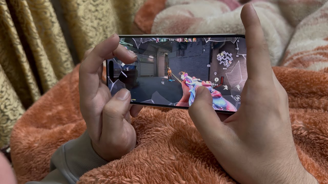 Valorant Mobile Chinese on iPhone 17 Pro Max INSANE 1v5 ACE Clutch!- 120FPS High Graphics 🔥  