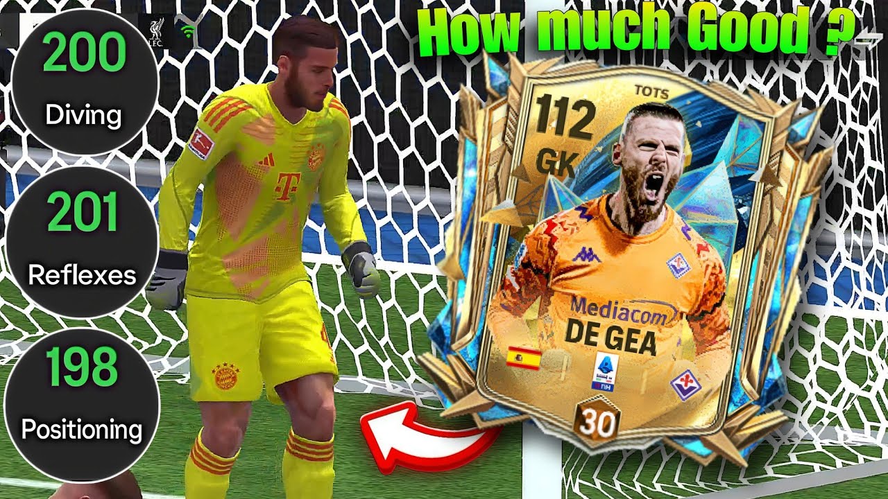 &laquo;De Gea 107 UTOTS &ndash; лучший бюджетный вратарь в FC Mobile?&raquo;