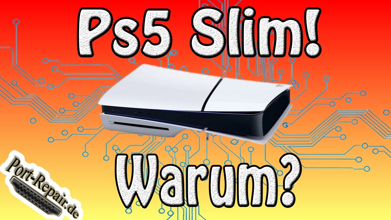 Ps5 Slim | einfach nur warum! [Port-Repair]