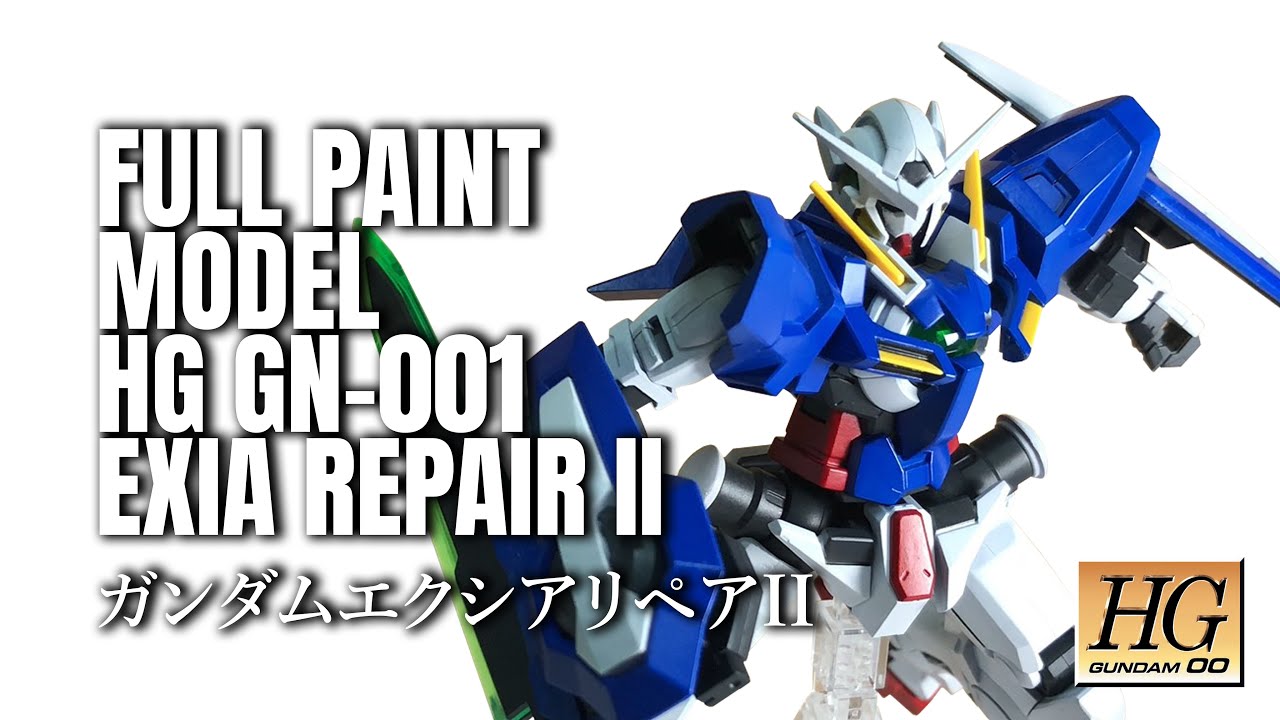 [FULL PAINT] HG 1/144 GN-001REII Gundam Exia Repair II【フルペイント】ガンダムエクシアリペアII