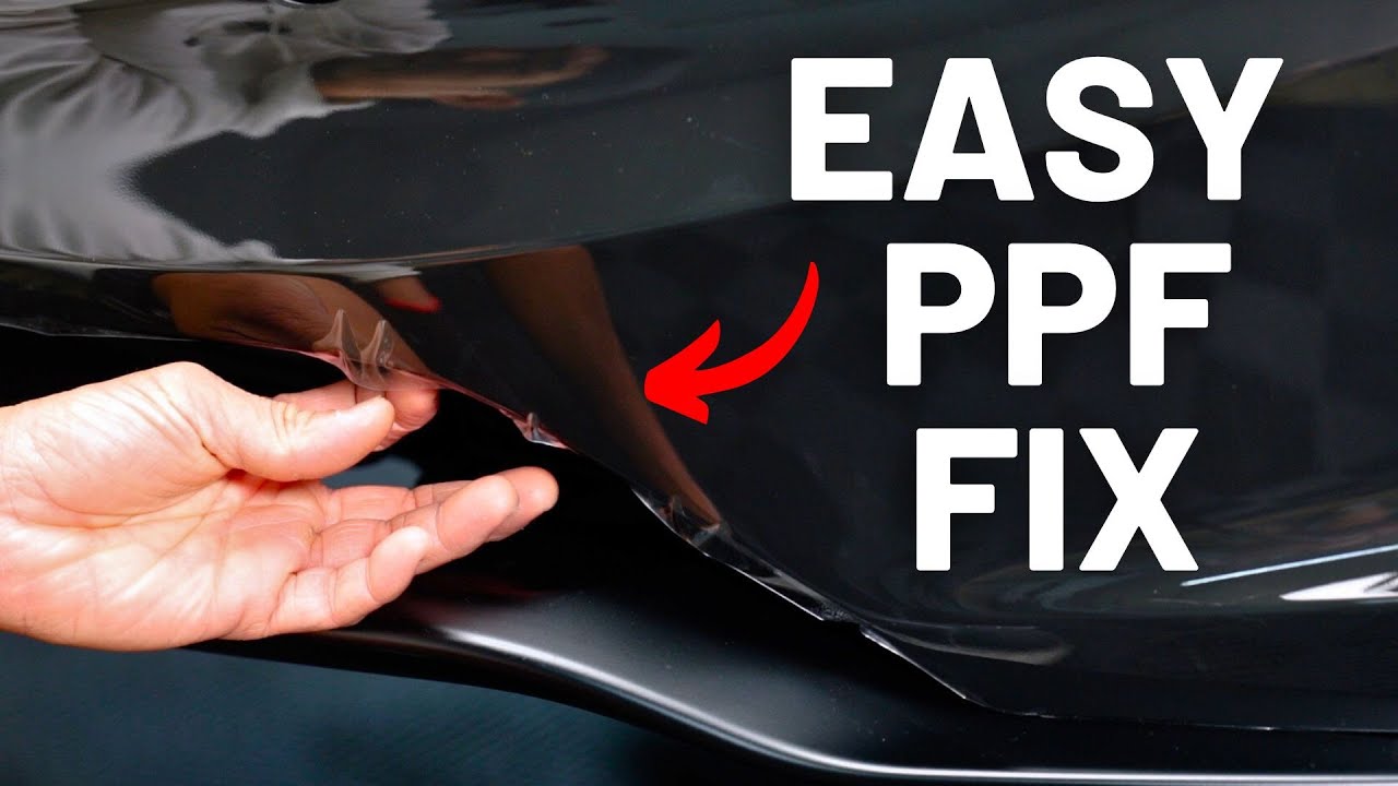 How To Get Rid Of Fingers (Wrinkles) After PPF Install