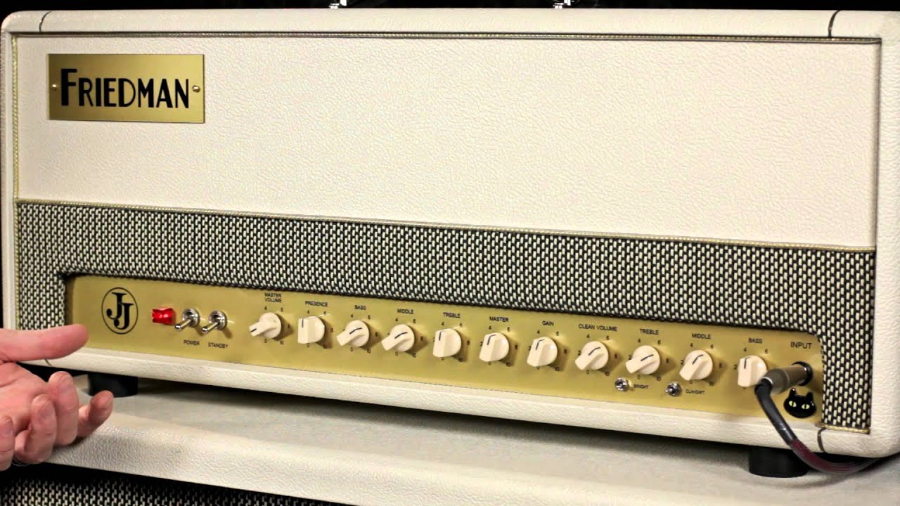 Product Spotlight - Friedman Ltd Ed Jerry Cantrell Signature 100W Tube Head